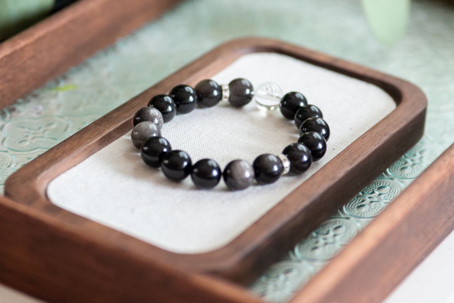 Obsidian Crystal Bracelet: SOKYO