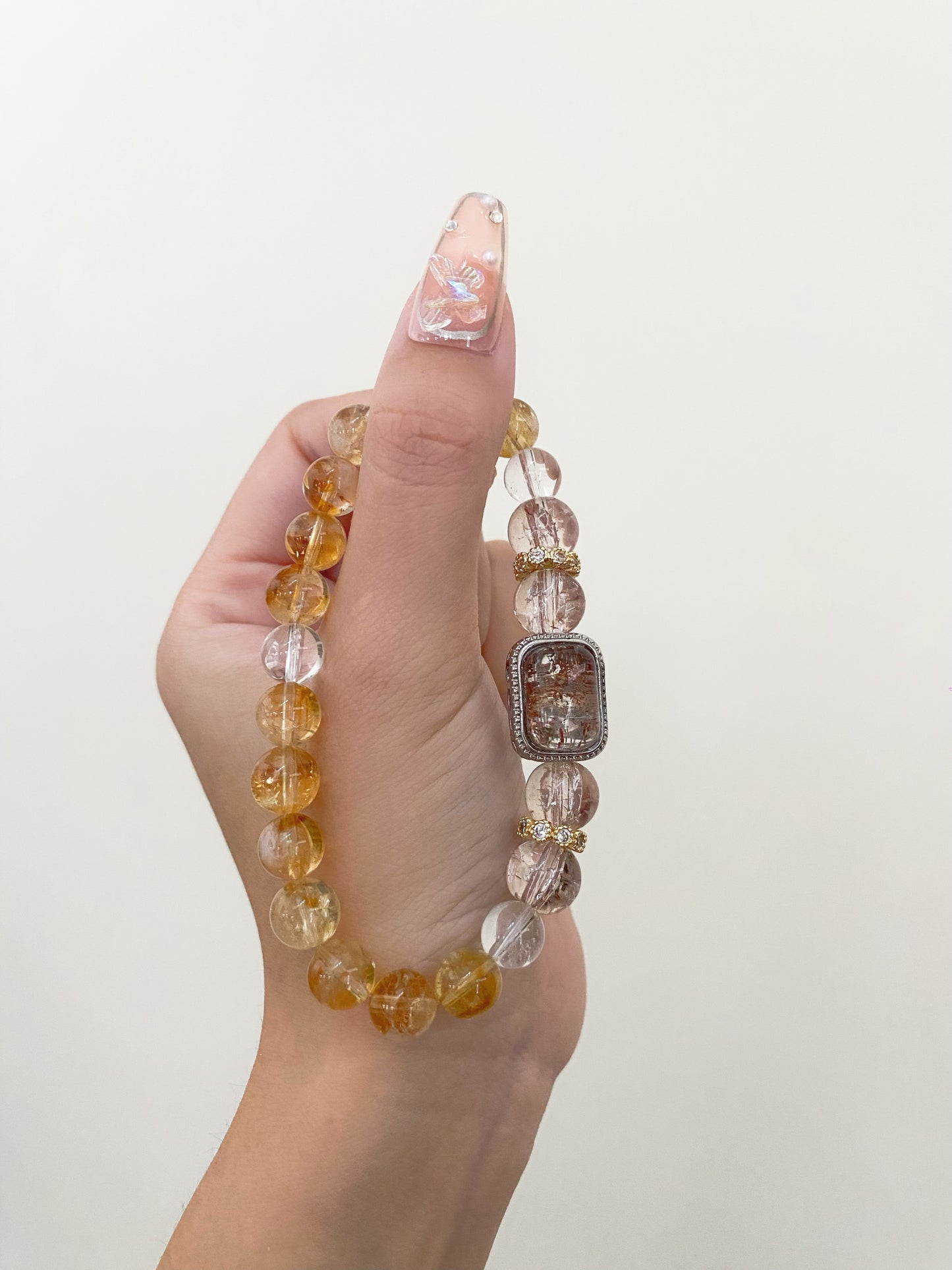 Citrine Crystal Bracelet: WINGS OF DREAMS