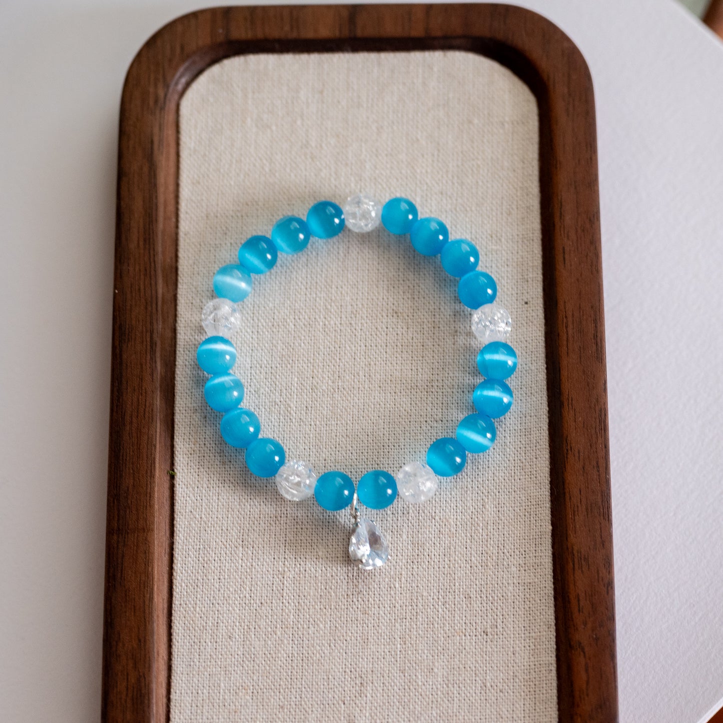 Ocean Breeze Cat’s Eye Bracelet