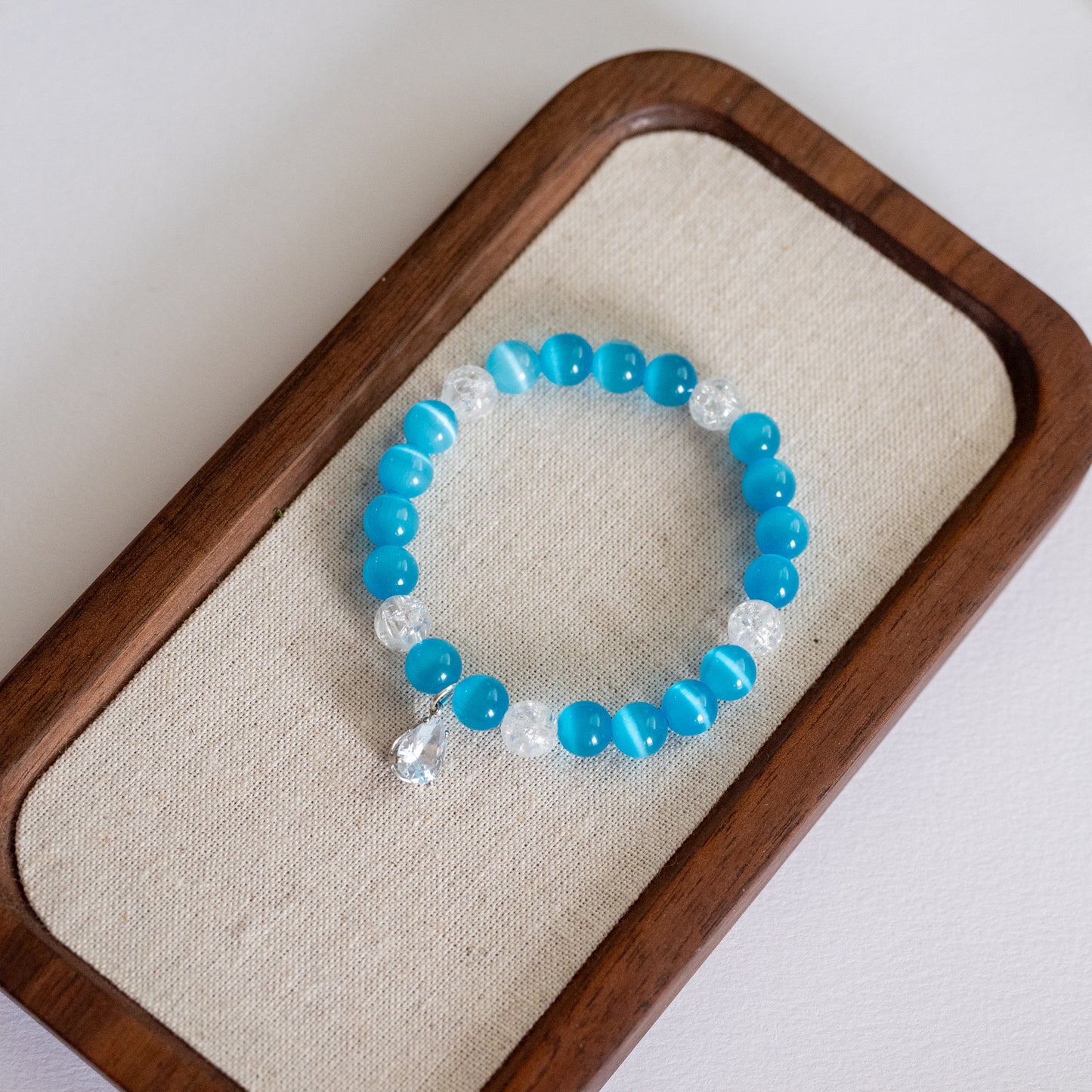 Ocean Breeze Cat’s Eye Bracelet