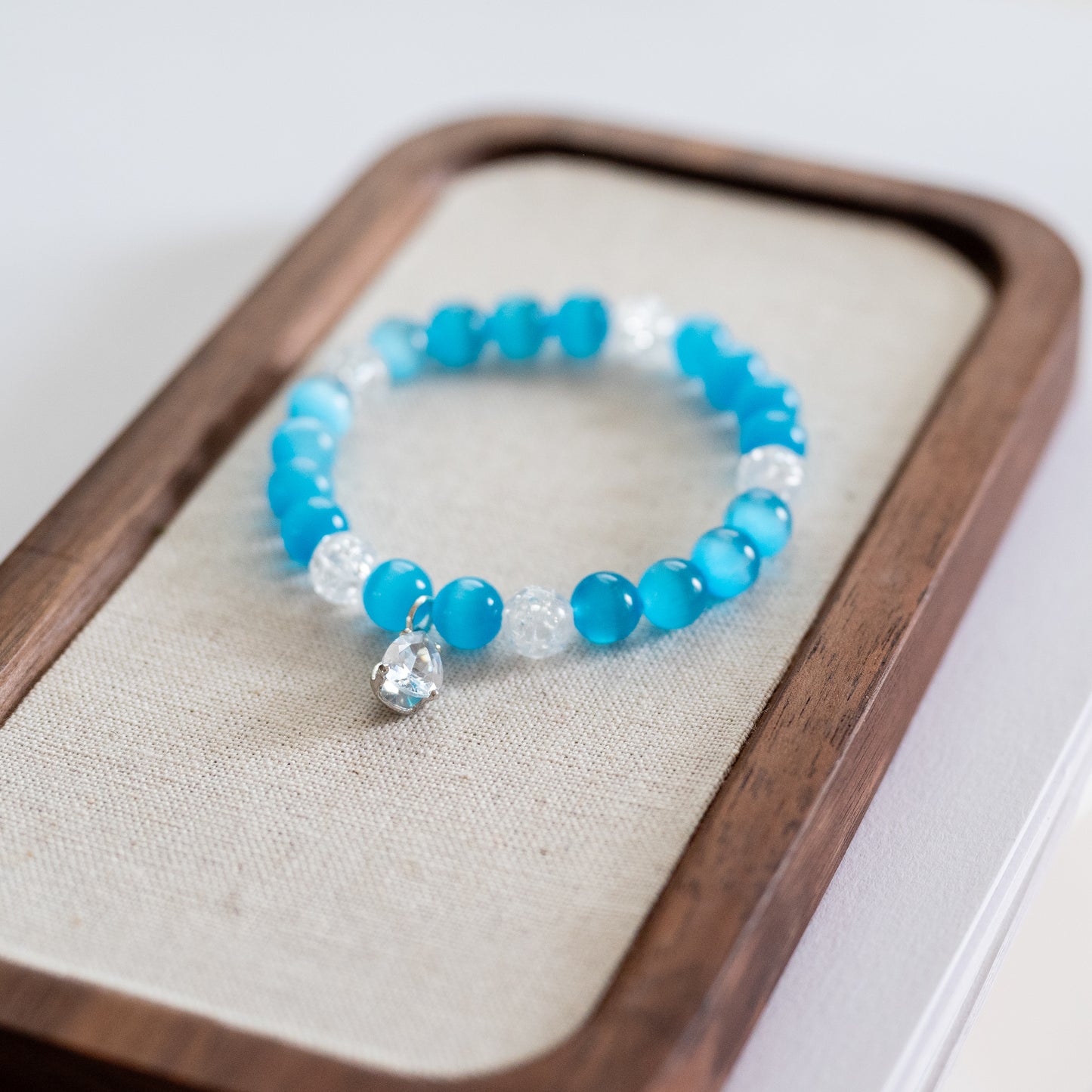 Ocean Breeze Cat’s Eye Bracelet
