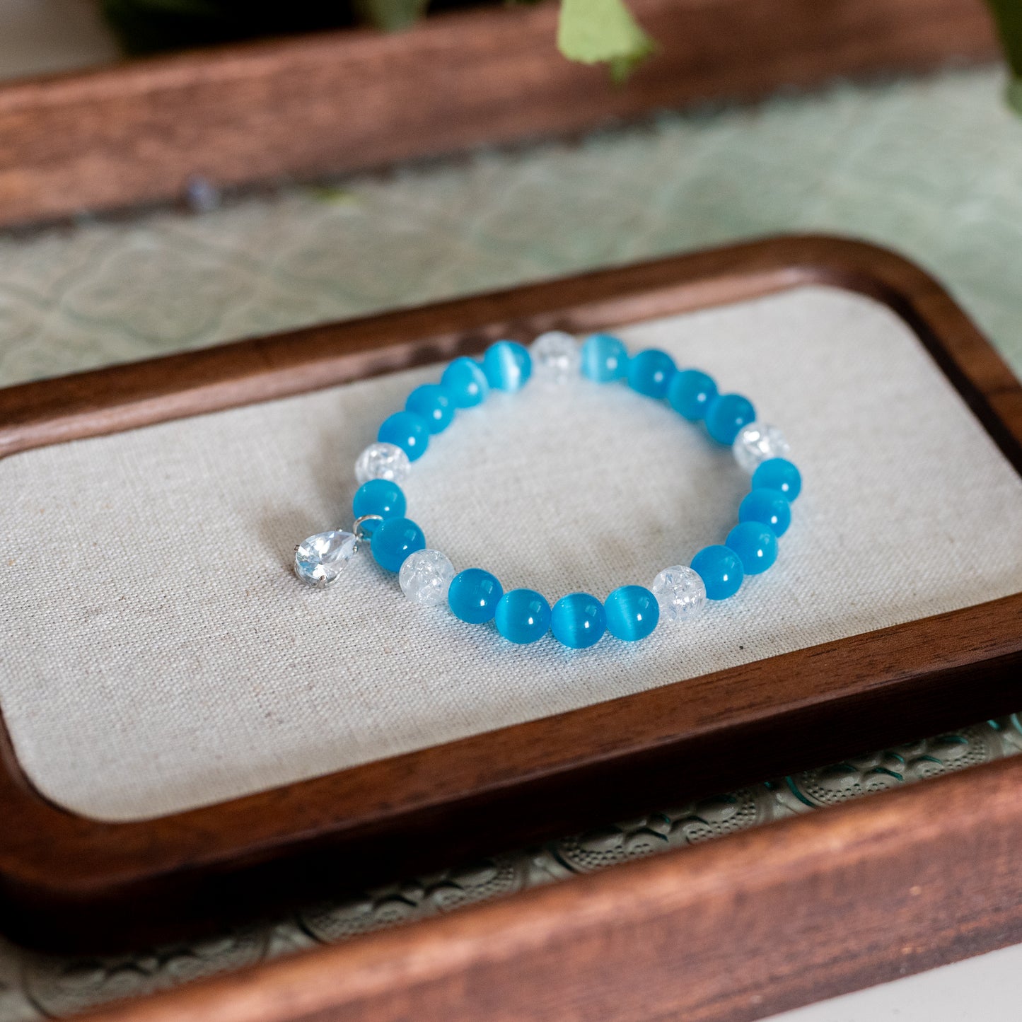 Ocean Breeze Cat’s Eye Bracelet