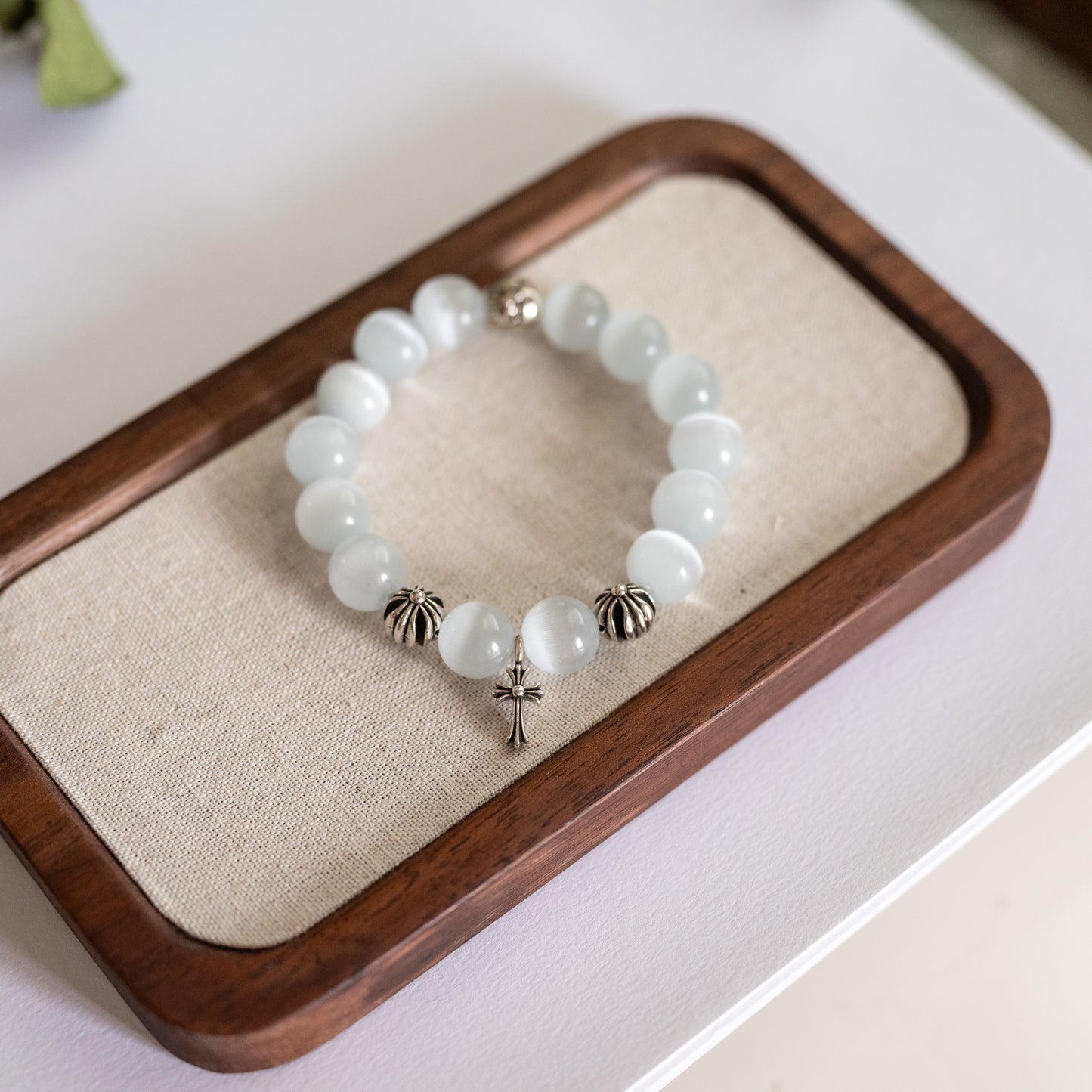 Heavenly Grace Cat’s Eye Bracelet