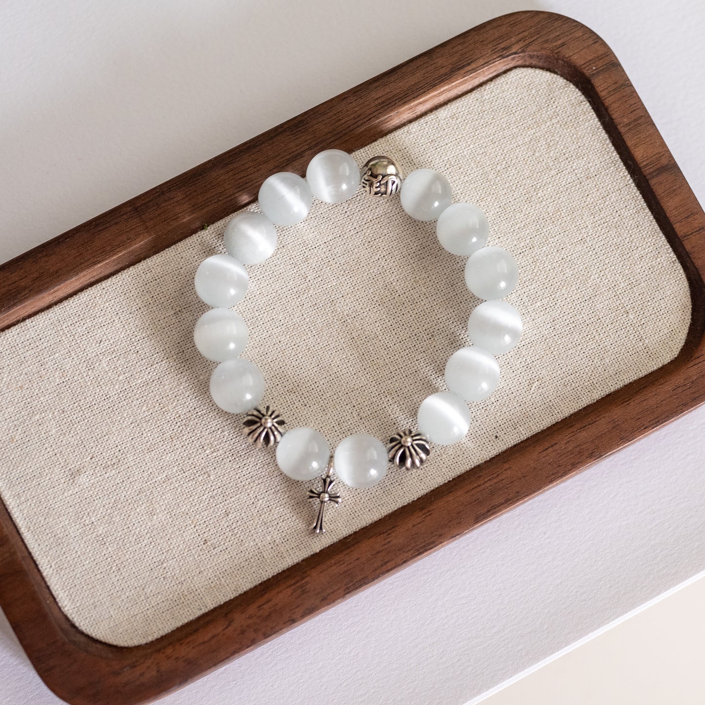 Heavenly Grace Cat’s Eye Bracelet