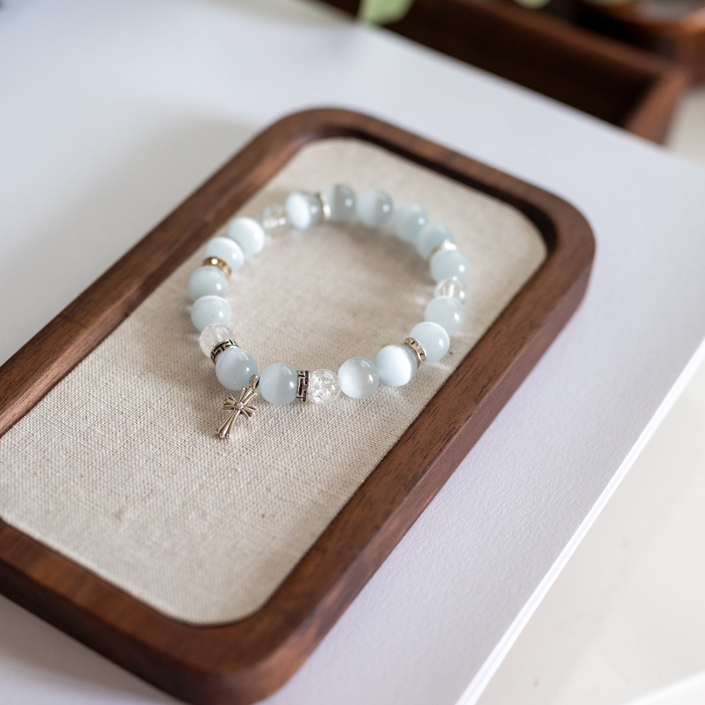 Heavenly Grace Cat’s Eye Bracelet