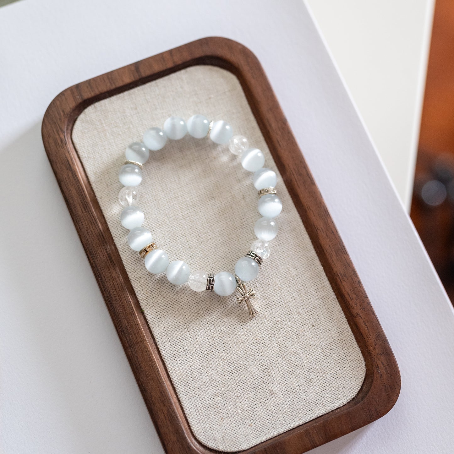 Heavenly Grace Cat’s Eye Bracelet