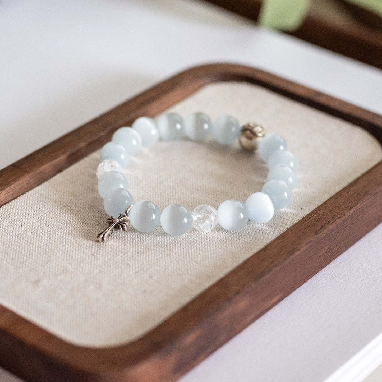 Heavenly Grace Cat’s Eye Bracelet