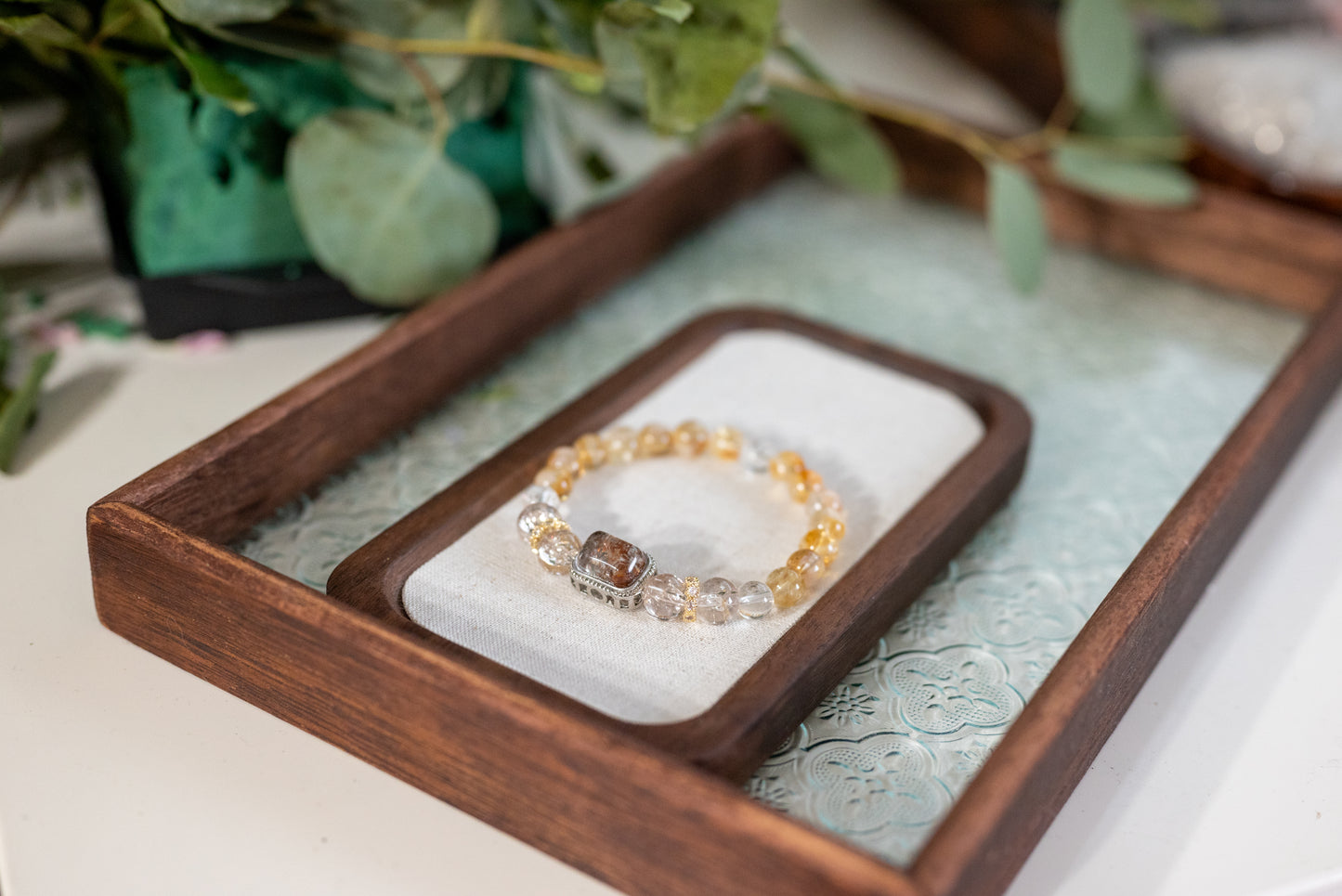 Citrine Crystal Bracelet: WINGS OF DREAMS
