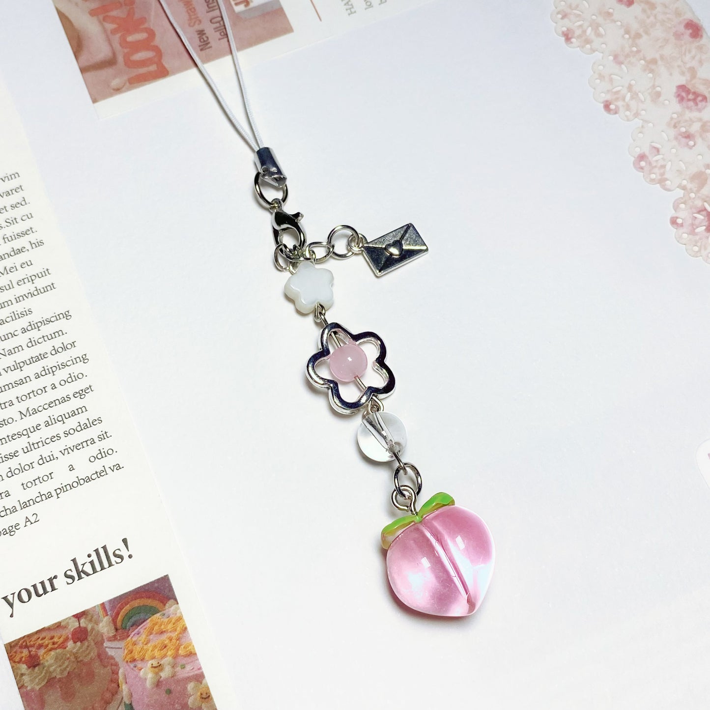 Peach Blossom Charm