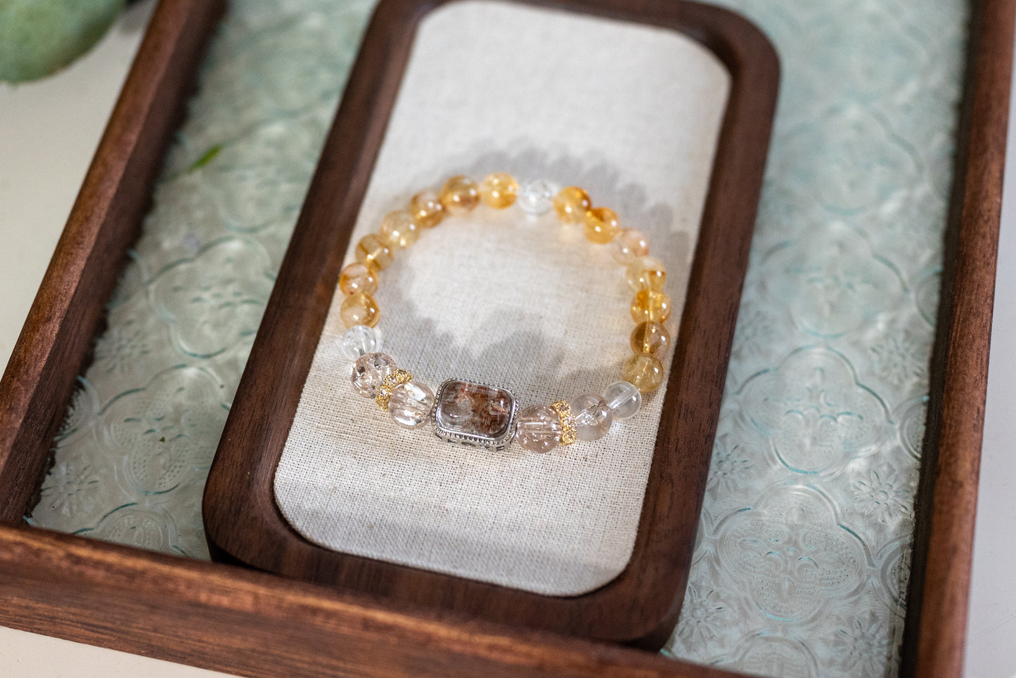 Citrine Crystal Bracelet: WINGS OF DREAMS