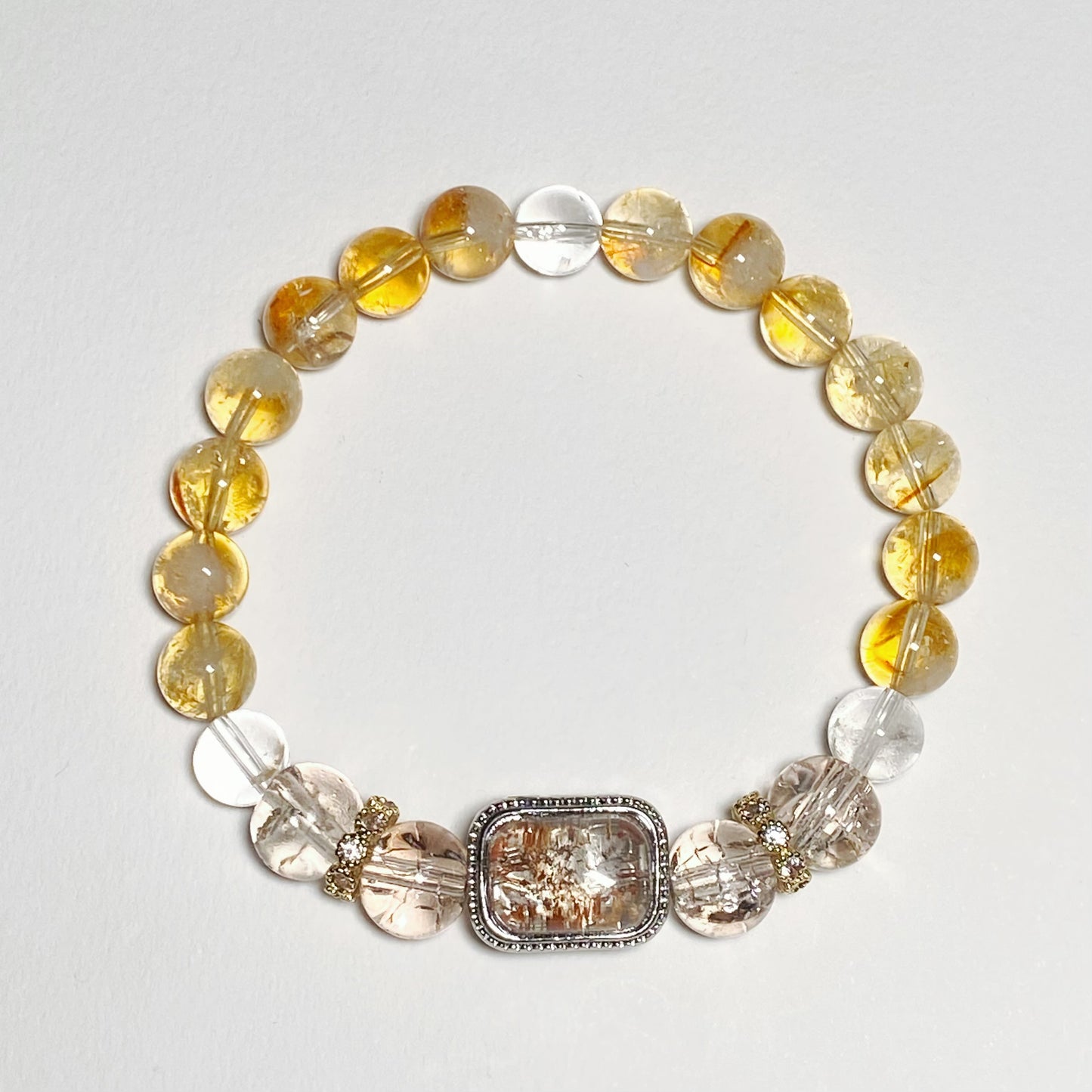 Citrine Crystal Bracelet: WINGS OF DREAMS