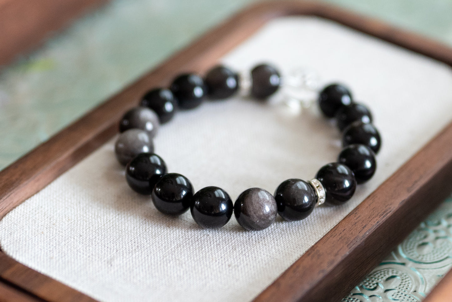 Obsidian Crystal Bracelet: SOKYO