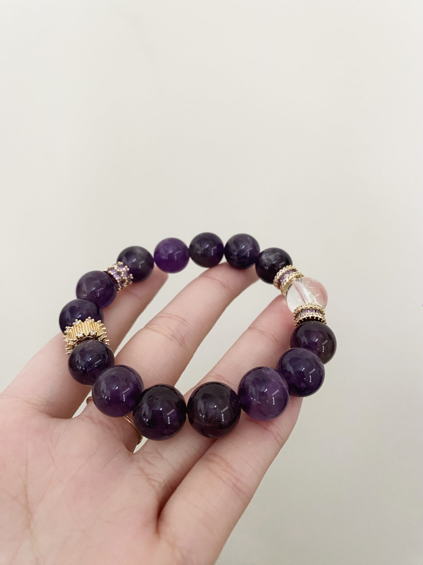 Amethyst Crystal Bracelet: STELLAR FANTASY