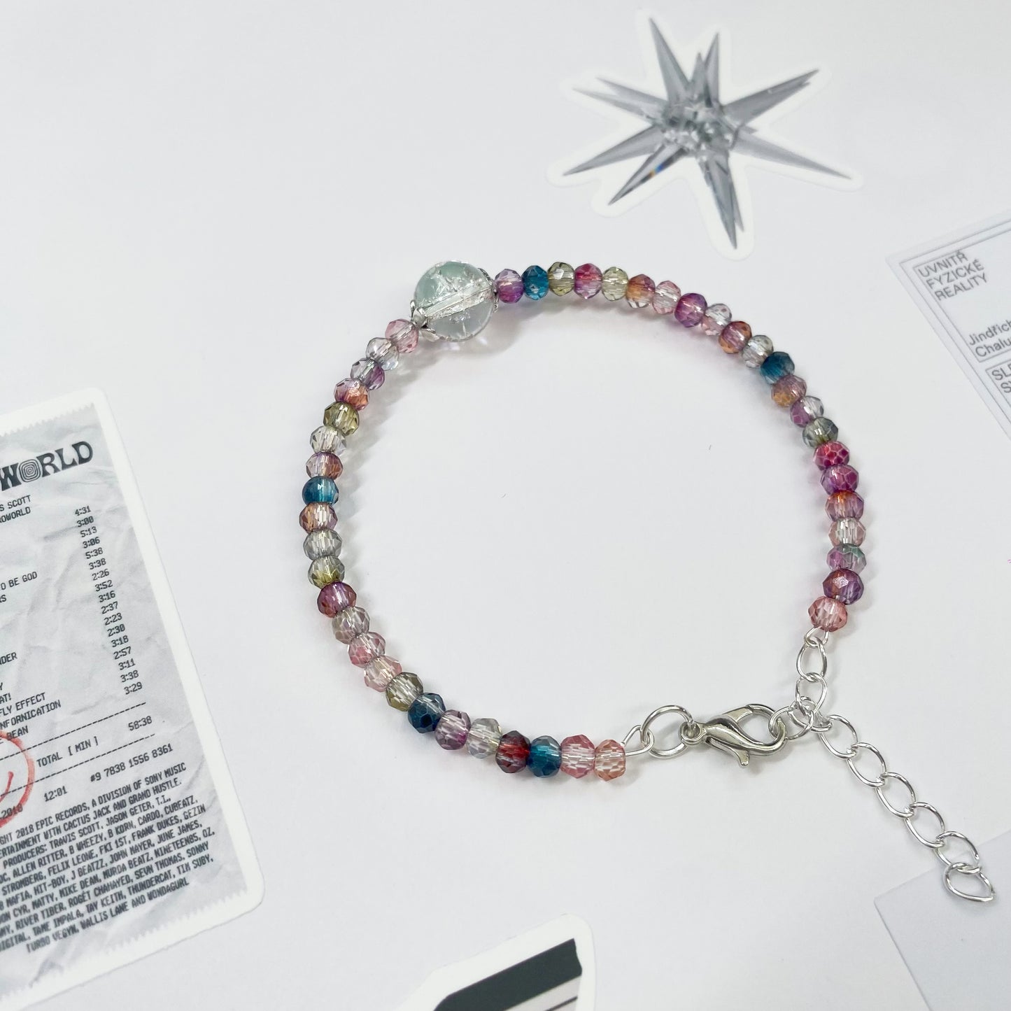 Candy Sparkle Beaded Bracelet