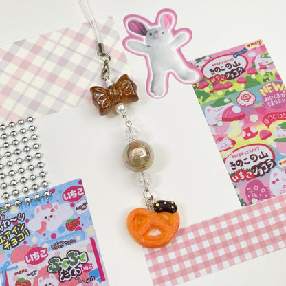 Pretzel Delight Charm Strap