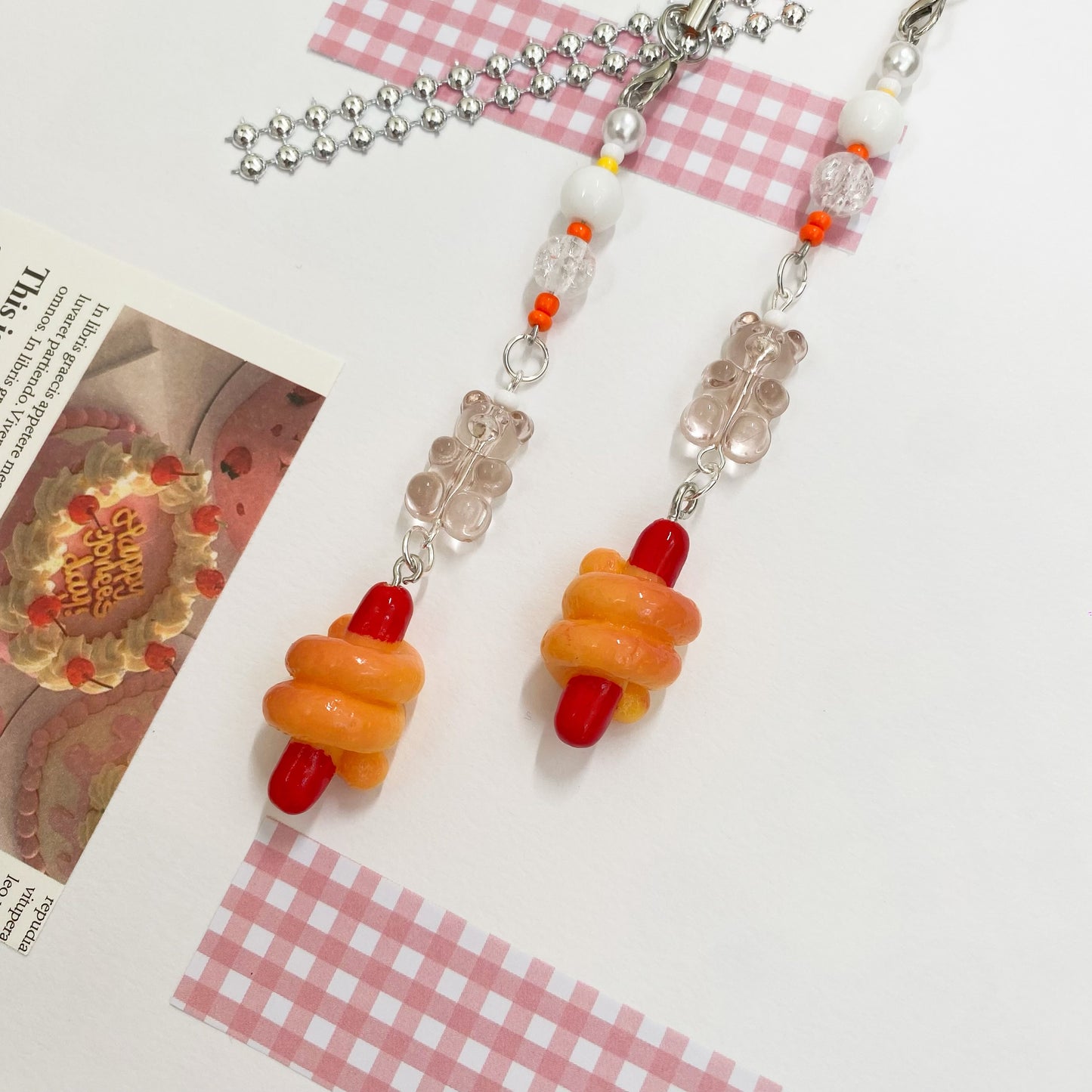 Sausage Roll Charm Straps