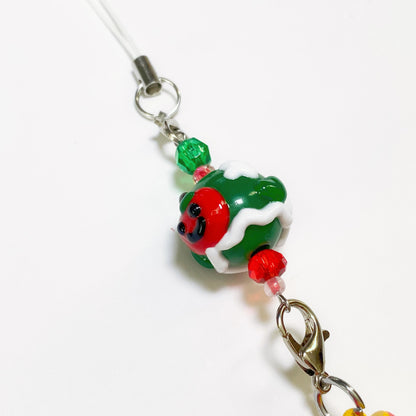 Christmas Hello Kitty Phone Charm