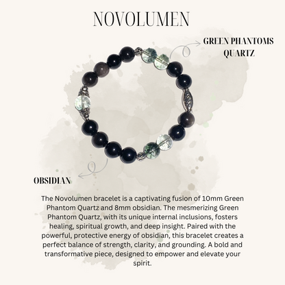 Green Phantoms Quartz Bracelet: NOVOLUMEN