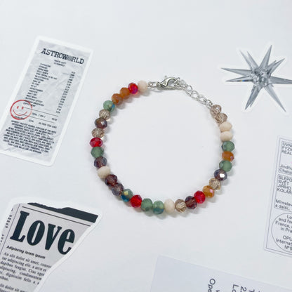 Holiday Cheer Beaded Bracelet