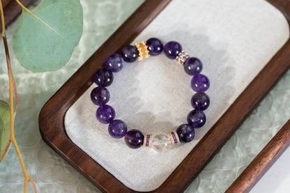 Amethyst Crystal Bracelet: STELLAR FANTASY