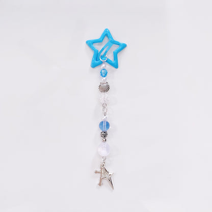 Handmade Blue Star Hairclip