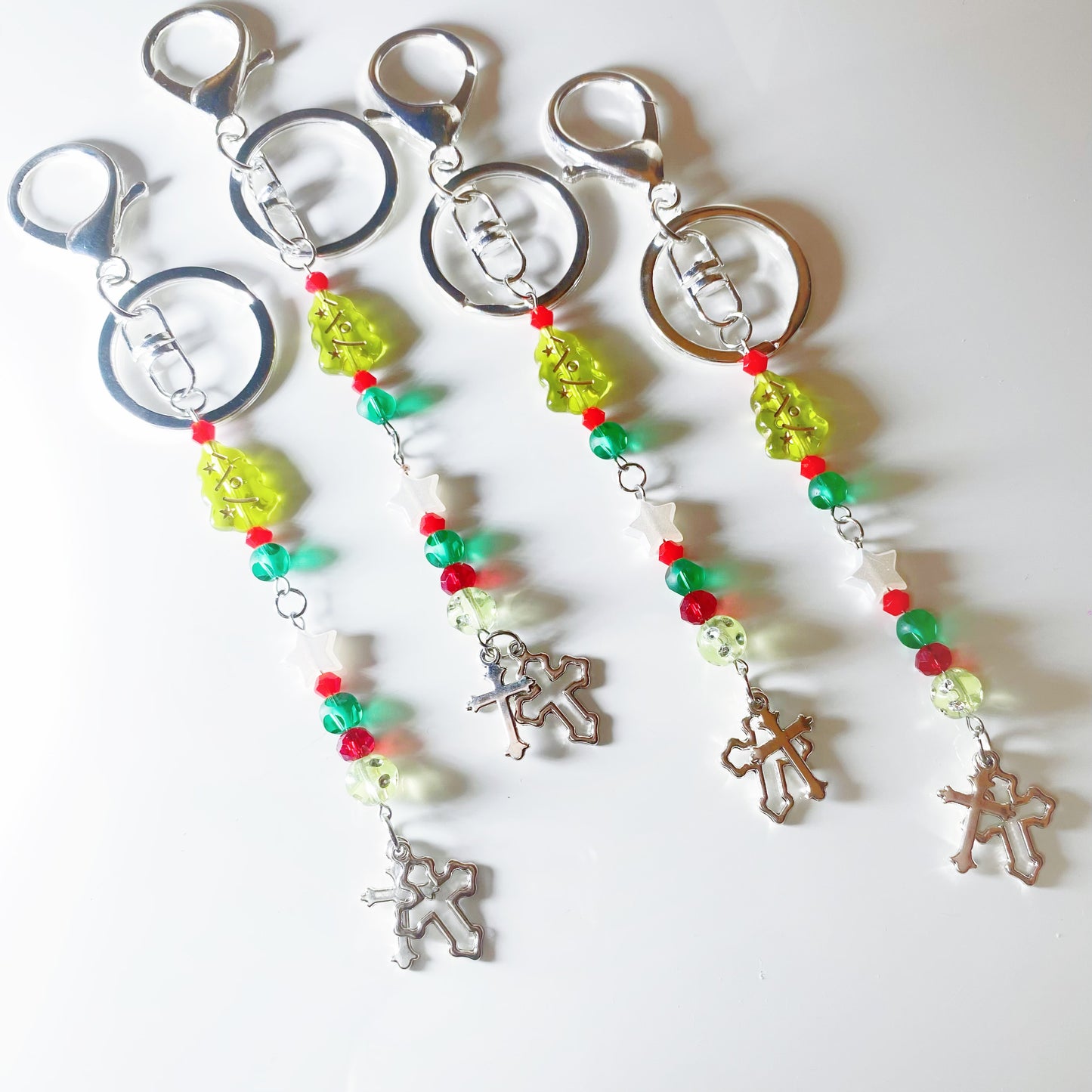 Holiday Cheer Handmade Keychain