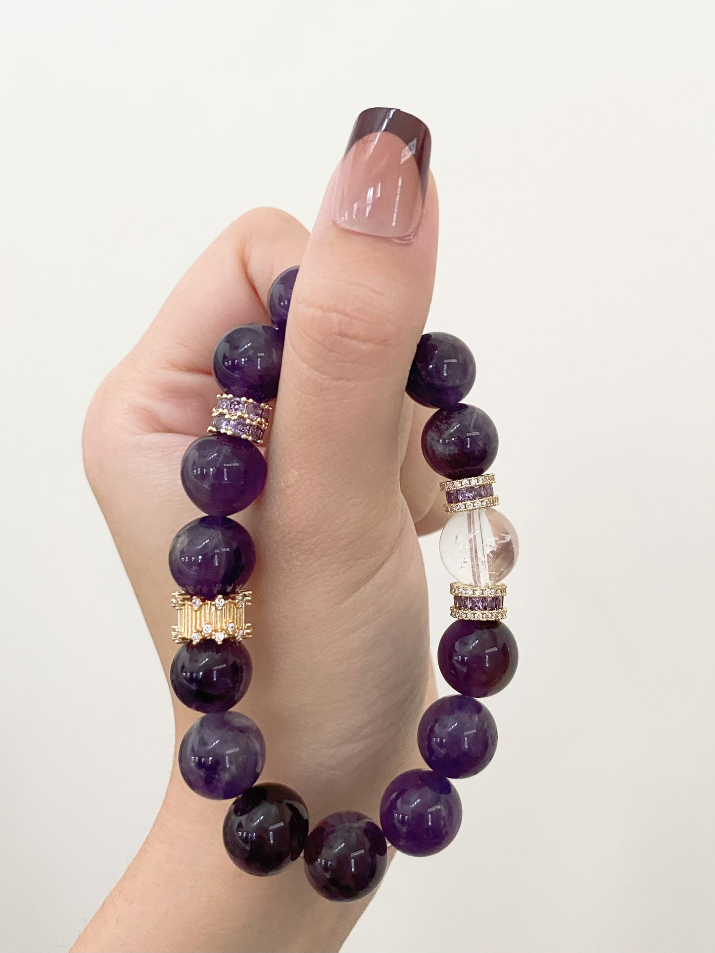 Amethyst Crystal Bracelet: STELLAR FANTASY