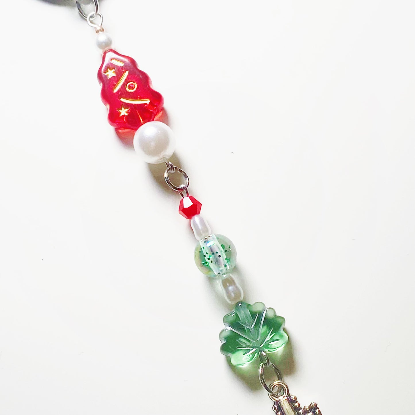 Handmade Christmas Cheer Keychain