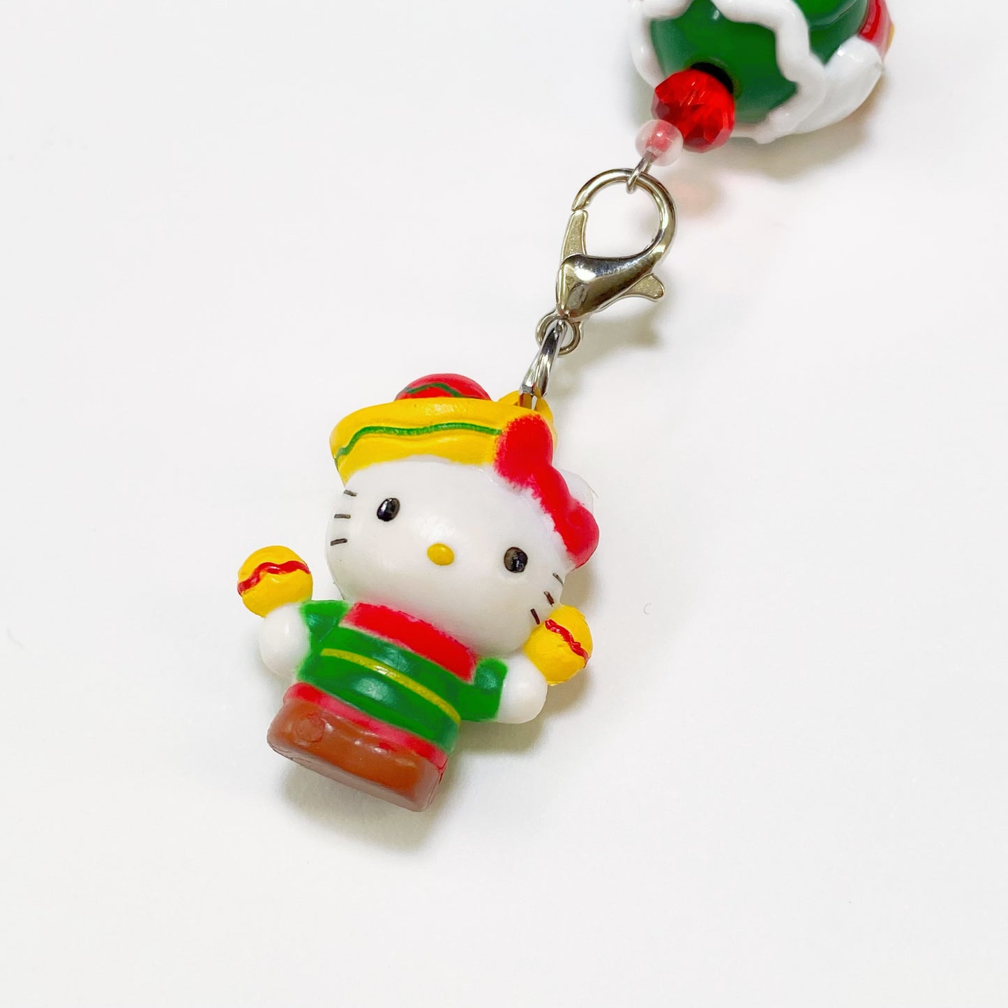 Christmas Hello Kitty Phone Charm