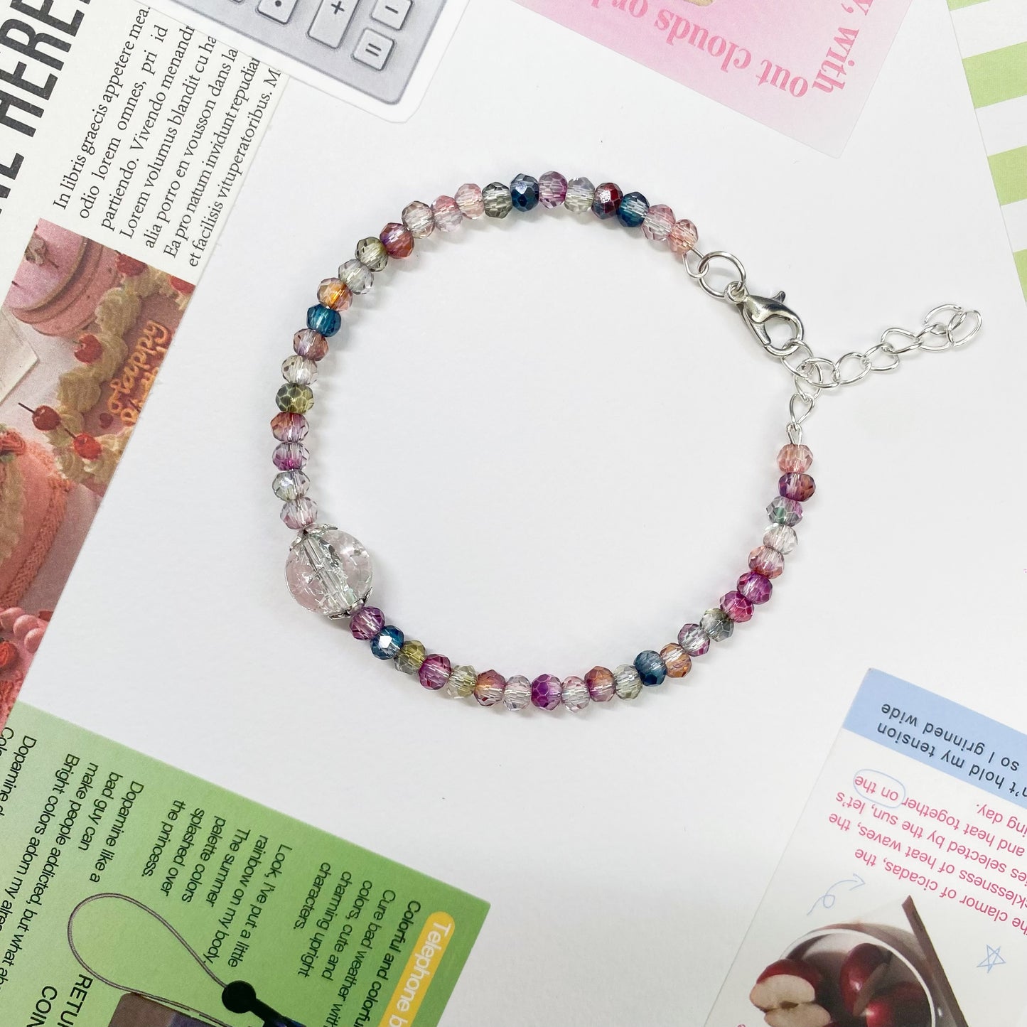 Candy Sparkle Beaded Bracelet