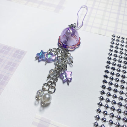 Celestial Jellyfish Phone Charm