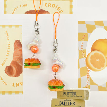 Bunny Burger Charm Straps