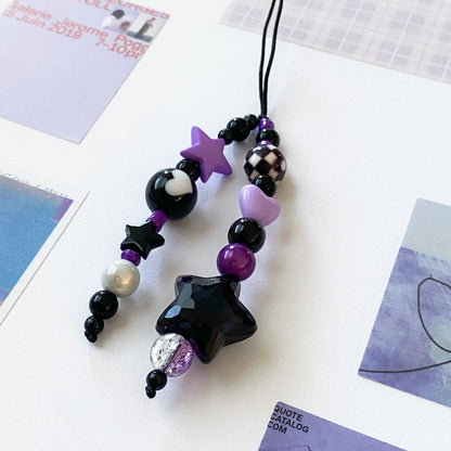 Midnight Galaxy Phone Strap