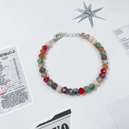 Holiday Cheer Beaded Bracelet