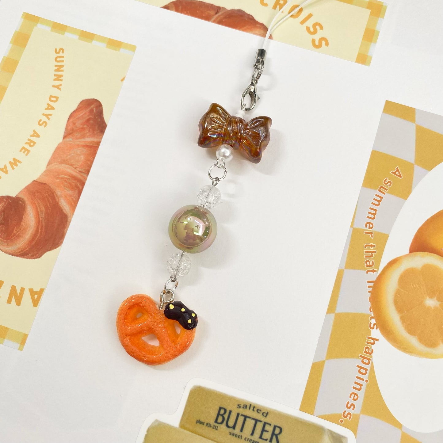 Pretzel Delight Charm Strap