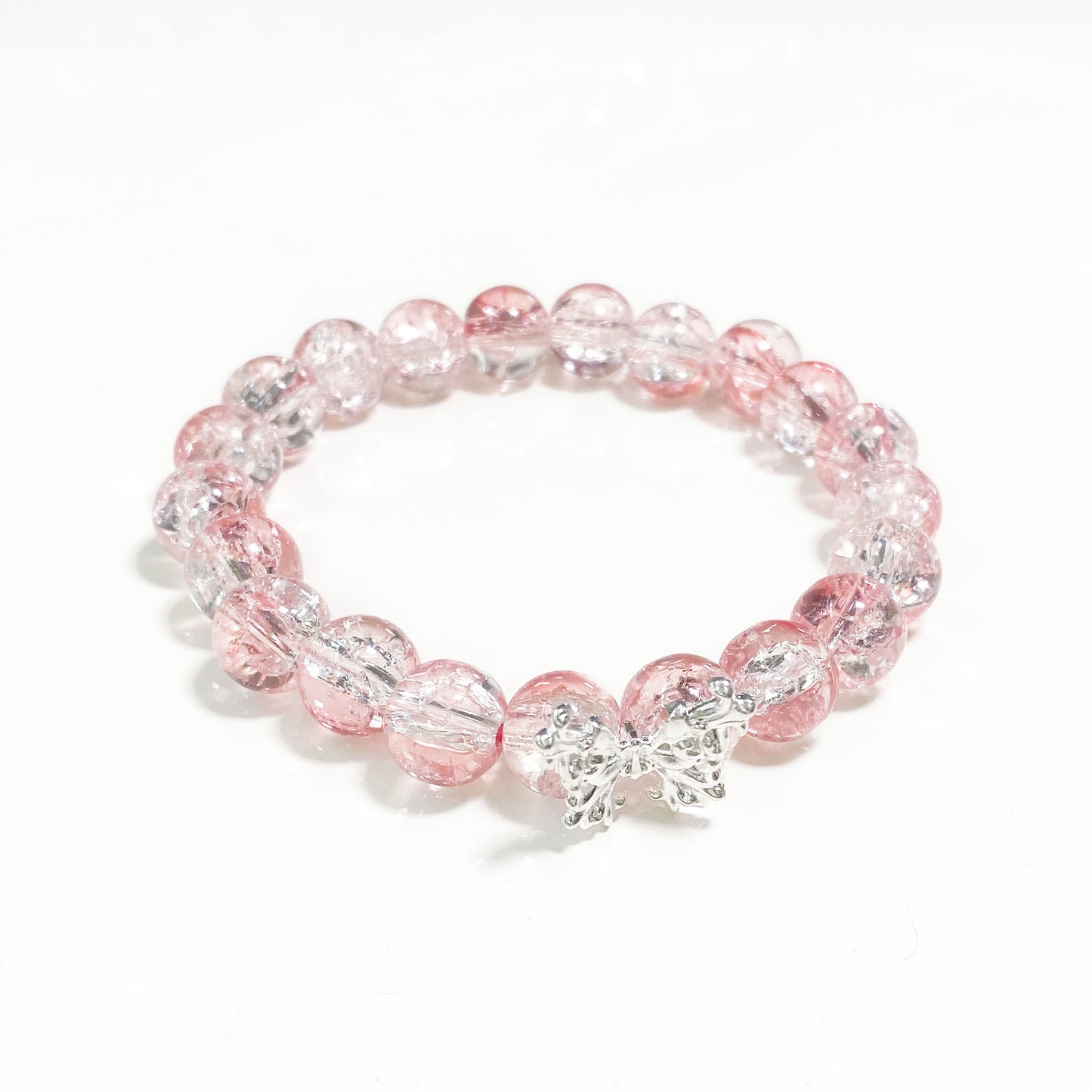 Twinkle Pink Butterfly Bracelet