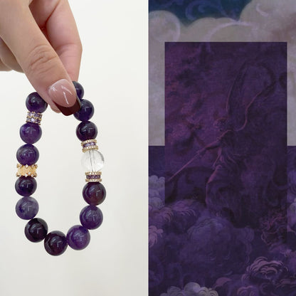 Amethyst Crystal Bracelet: STELLAR FANTASY