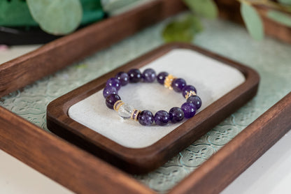 Amethyst Crystal Bracelet: STELLAR FANTASY