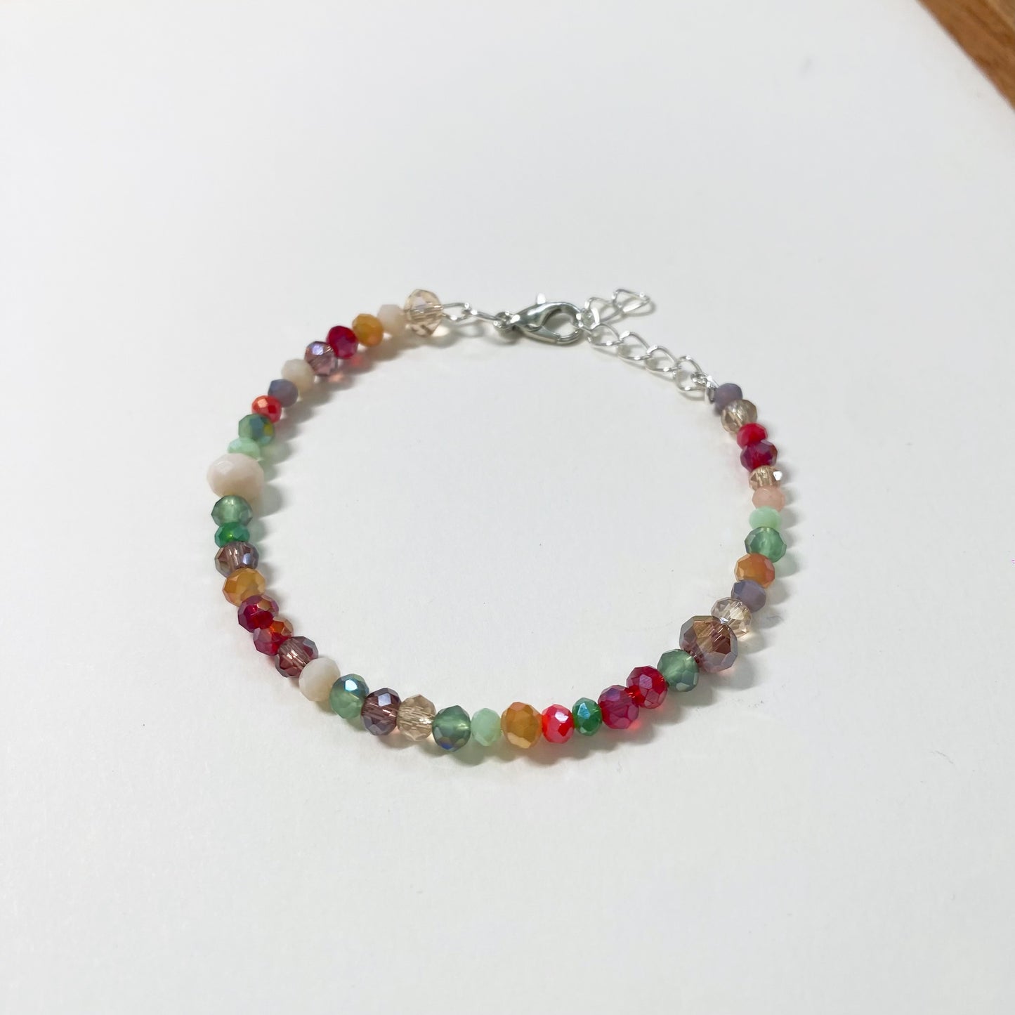 Christmas Cheer Beaded Bracelet