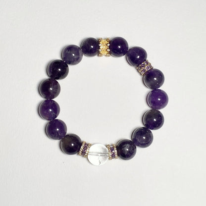 Amethyst Crystal Bracelet: STELLAR FANTASY