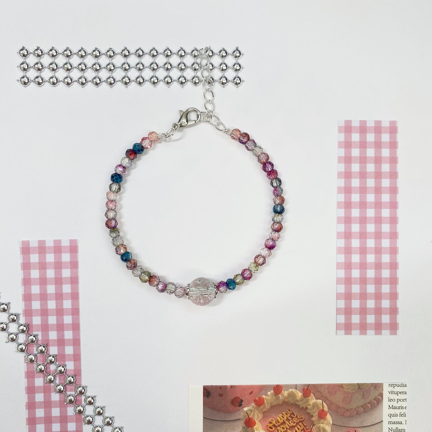 Candy Sparkle Beaded Bracelet