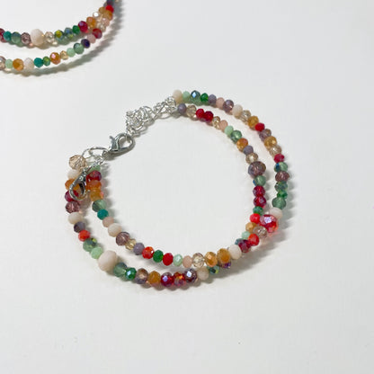 Christmas Cheer Beaded Bracelet