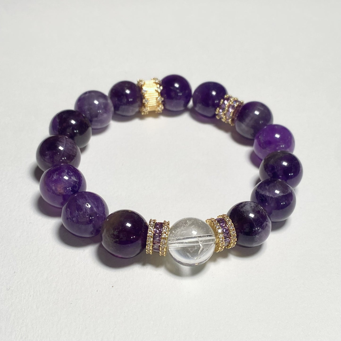 Amethyst Crystal Bracelet: STELLAR FANTASY